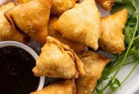 Savory Spiced Potato Samosas