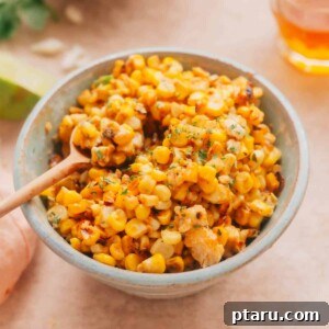 Zesty Mexican Elote Salad 7 Delicious Mexican roasted corn off the cob, perfectly prepared and ready for an Esquites salad.