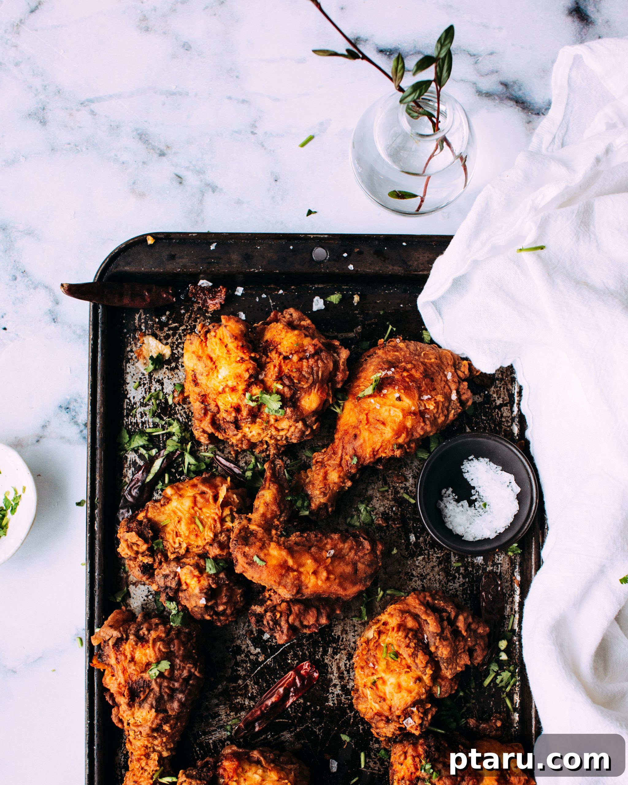 Tandoori Fried Chicken 2 Crispy Indian Fried Chicken with Tandoori Marinade