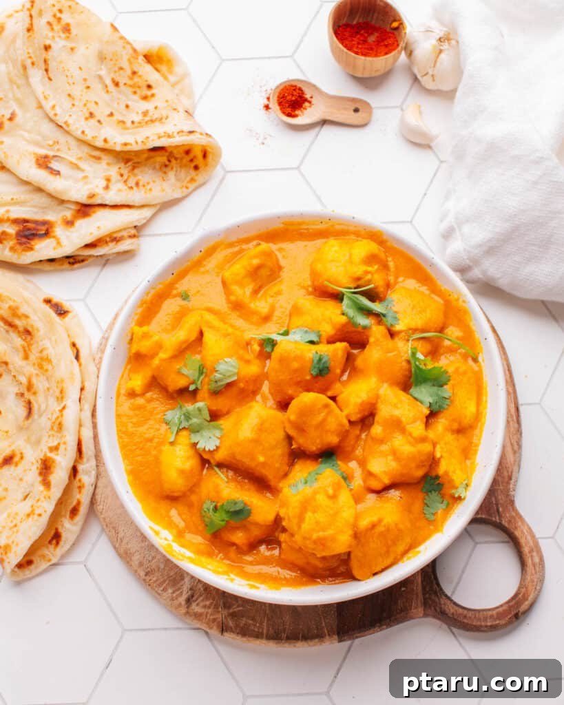 Paratha Golden Layered Indian Flatbread 19 Curry Chicken.