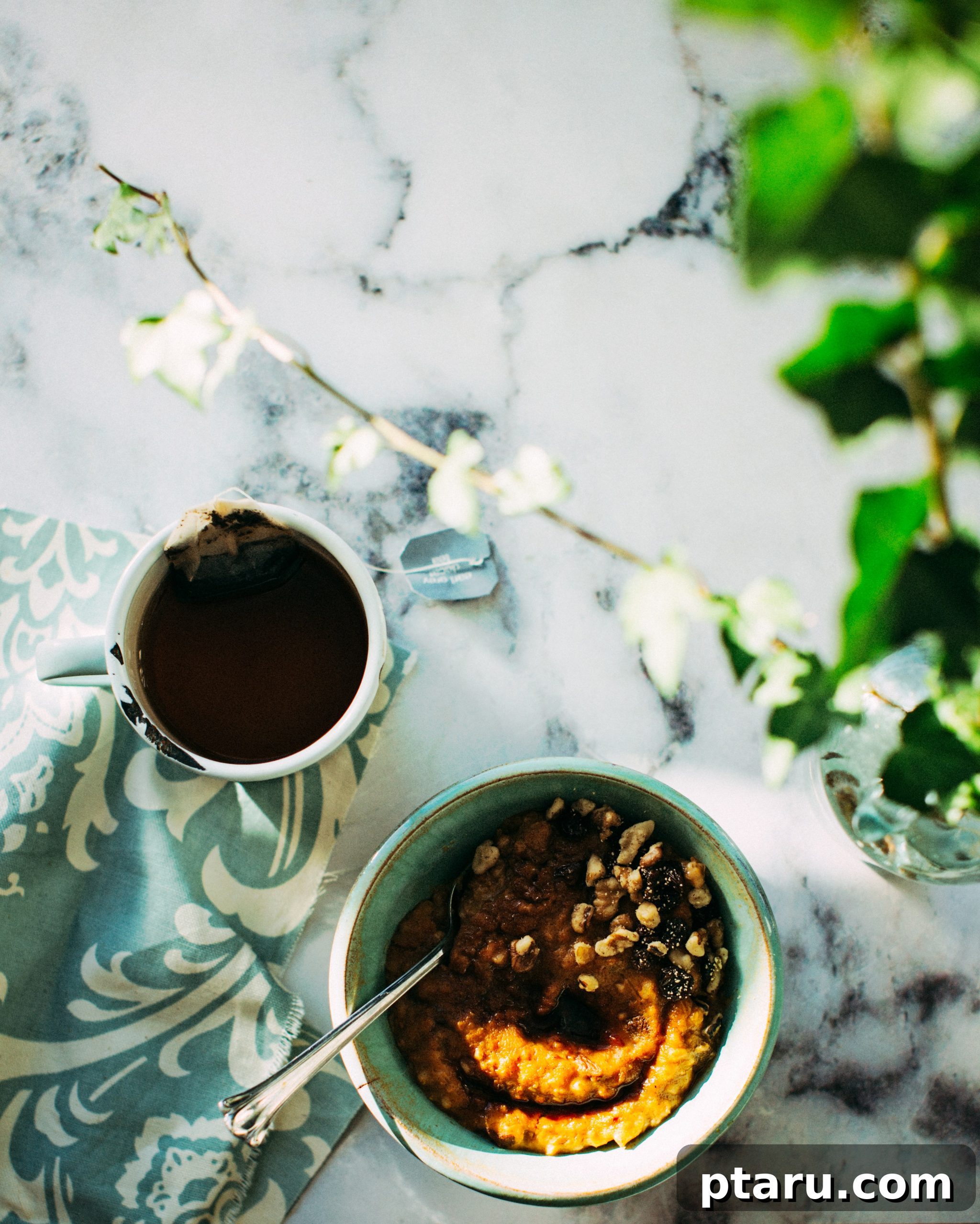 Finding Calm Amidst Daily Hustle A quiet moment for reflection, perhaps with a cup of tea.
