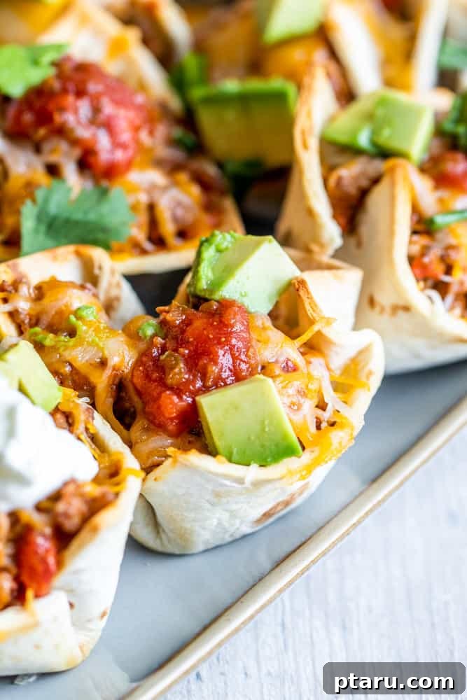 Over 35 Mouthwatering Leftover Taco Meat Recipes 32 Taco bites in a baking sheet