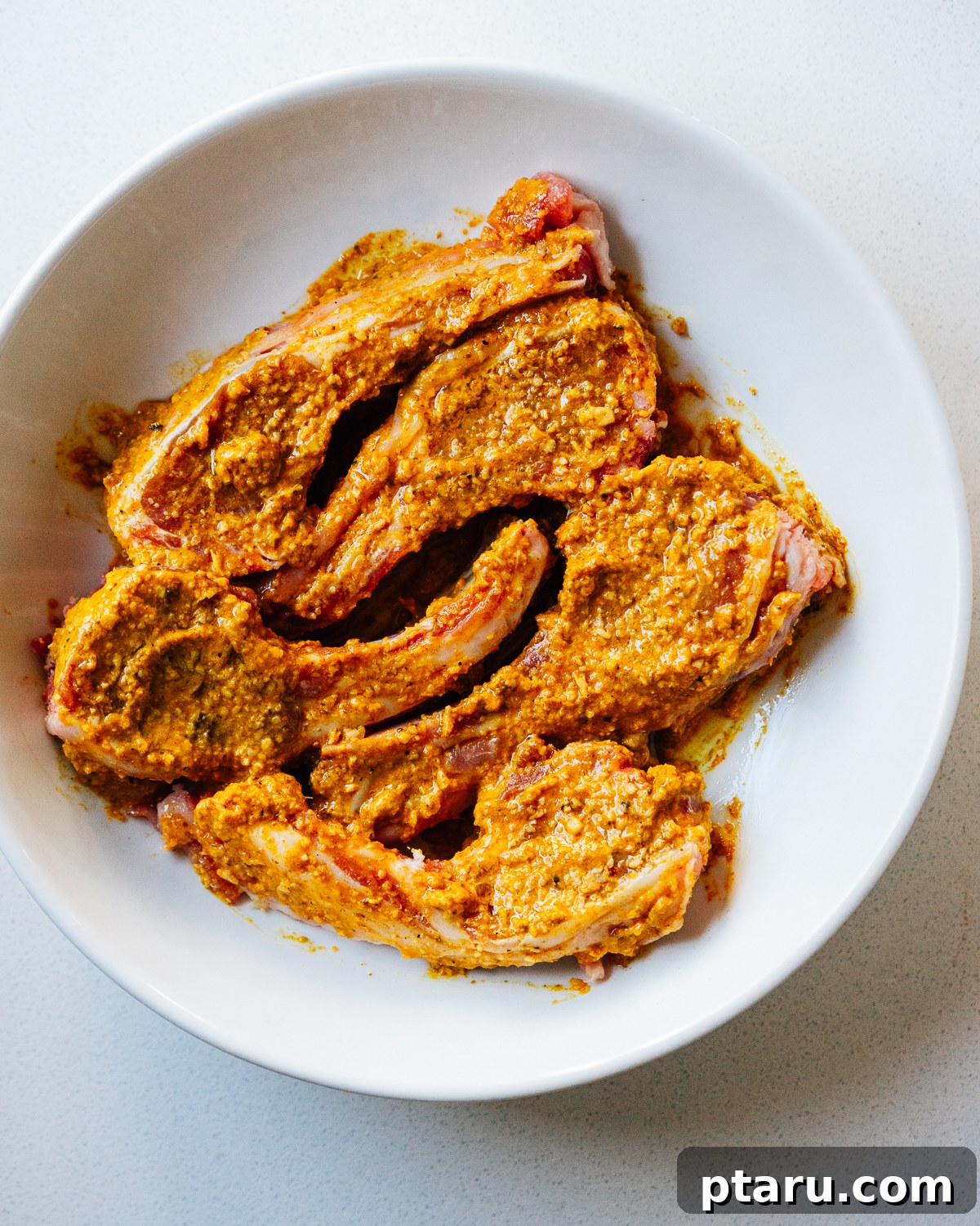Tandoori Lamb Chops 4 Marinating Indian Lamb Chops.