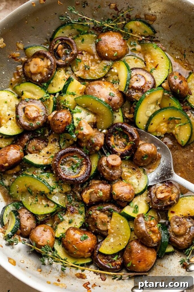 35+ Effortless Healthy Sides to Pair with Meatloaf 19 Healthy Meatloaf side with mushrooms.