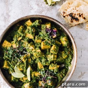 Easy Saag Paneer Curry Recipe