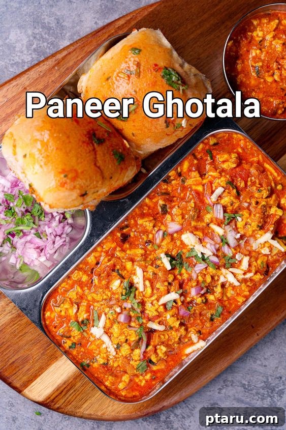 Over 50 Irresistible Paneer Recipes 9 Paneer Cheese Ghotala, a spicy and hearty dish.