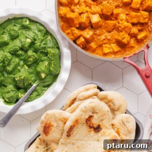 Irresistible Indian Dinners, Made Simple 30 Indian dinner ideas with butter paneer, palak paneer, and naan, showcasing authentic and delicious home cooking.