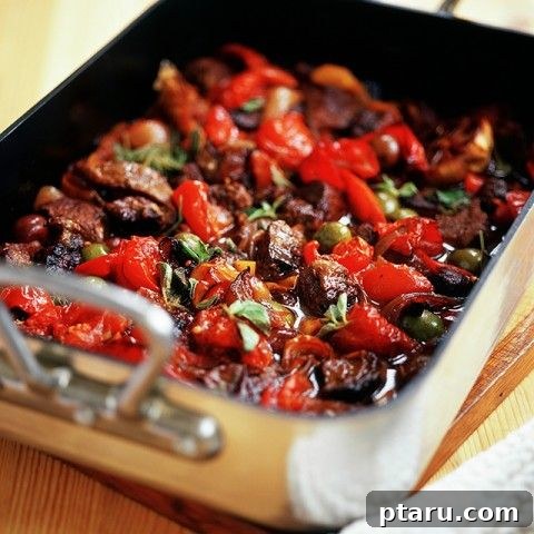 Top 37 Mediterranean Casseroles Effortlessly Delicious 22 Hearty Mediterranean Beef Casserole with red wine and olives