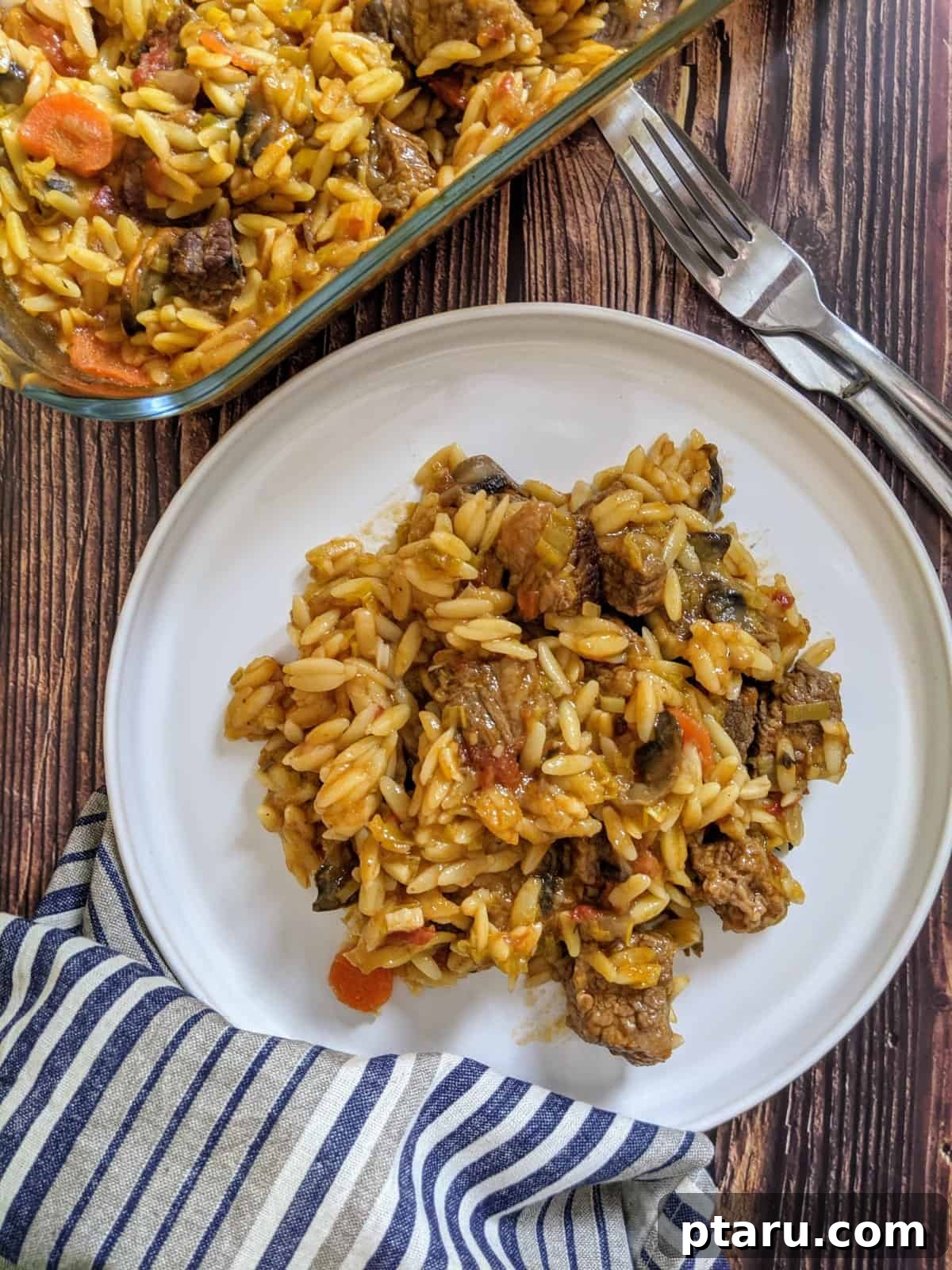 Top 37 Mediterranean Casseroles Effortlessly Delicious 23 Hearty Greek Beef and Orzo Pasta Casserole (Giouvetsi)