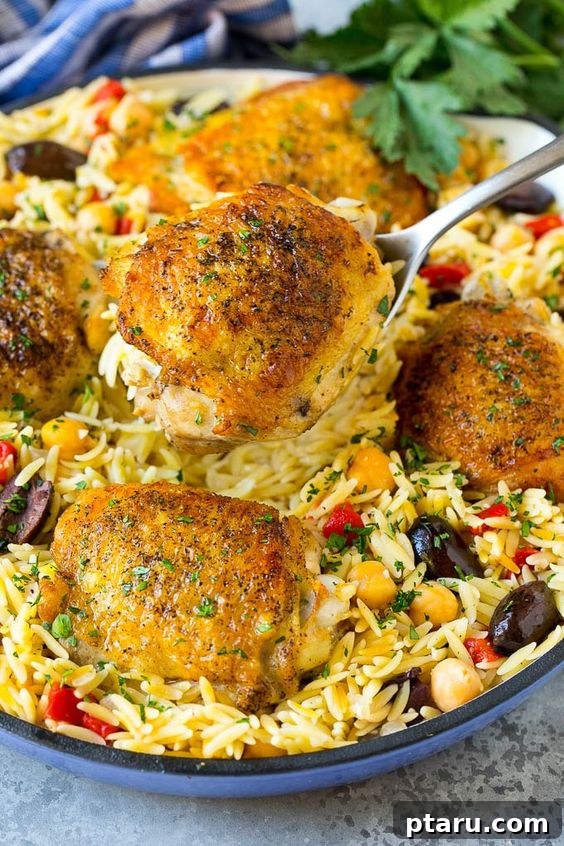 Top 37 Mediterranean Casseroles Effortlessly Delicious 29 One-Pot Mediterranean Chicken with Black Olives and Orzo