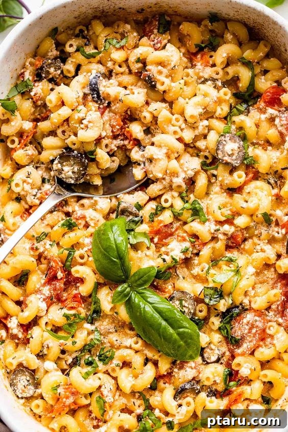 Top 37 Mediterranean Casseroles Effortlessly Delicious 32 Baked Feta Casserole with tomatoes and pasta
