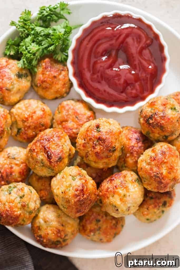 Fast and Healthy Ground Chicken Meals 11 Baked Chicken Meatballs