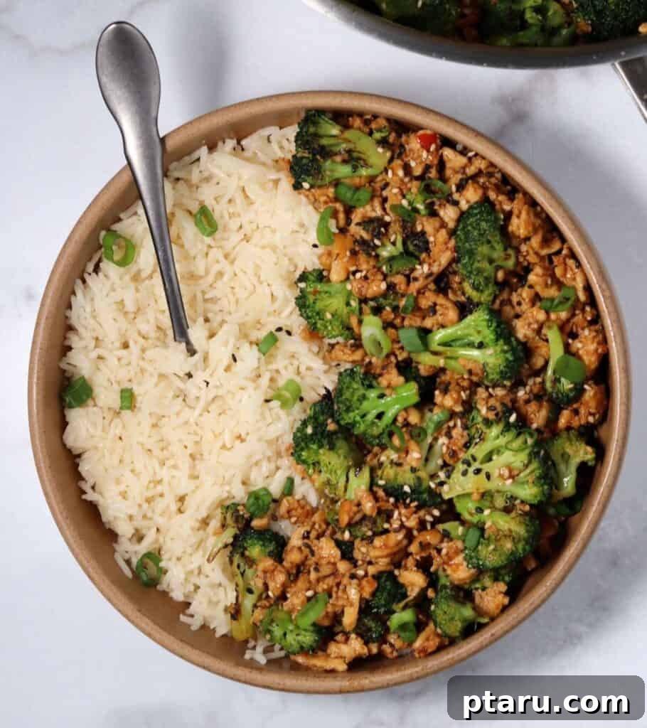Fast and Healthy Ground Chicken Meals 12 Chicken Protein Bowl