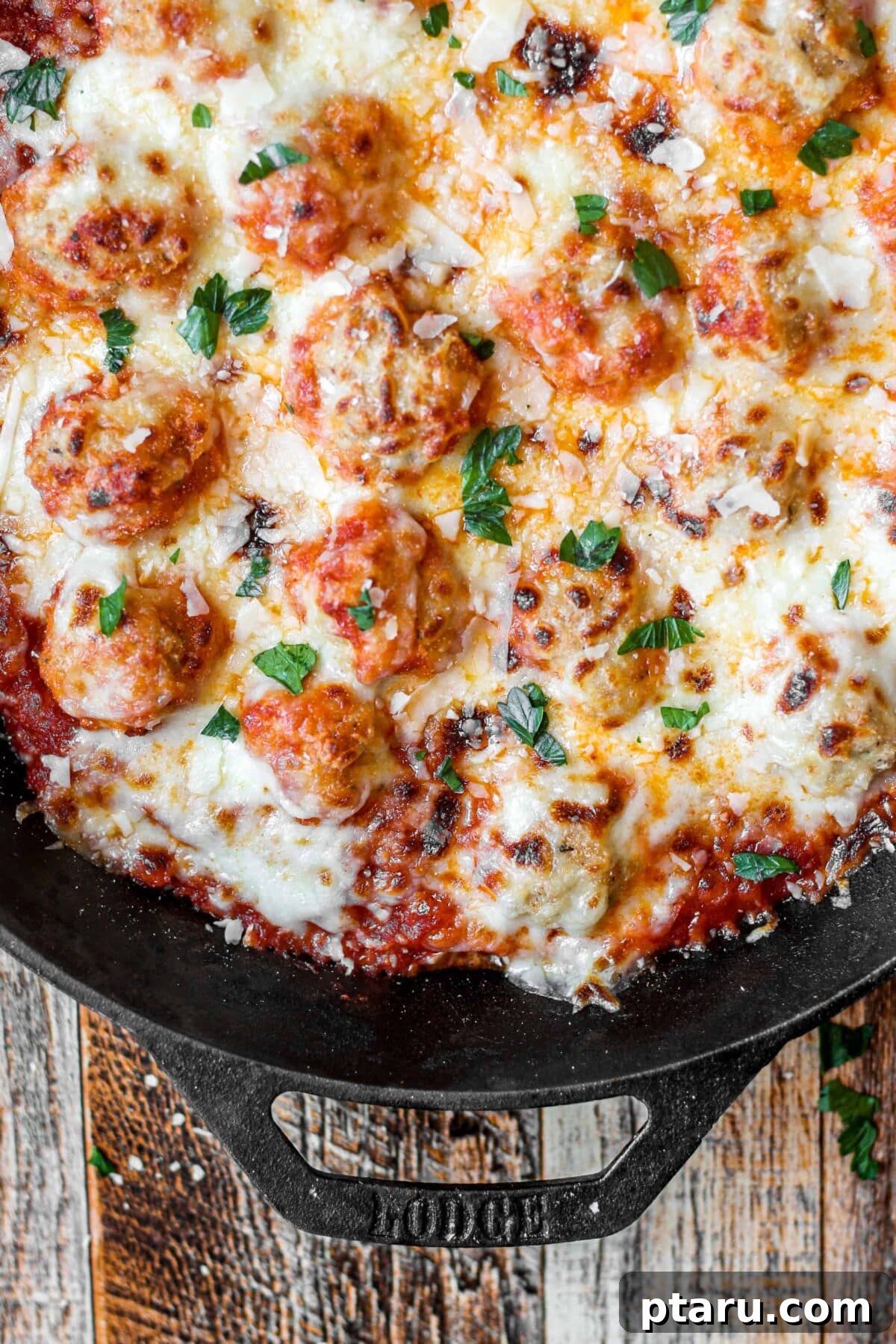 Fast and Healthy Ground Chicken Meals 13 Chicken Parm Meatballs