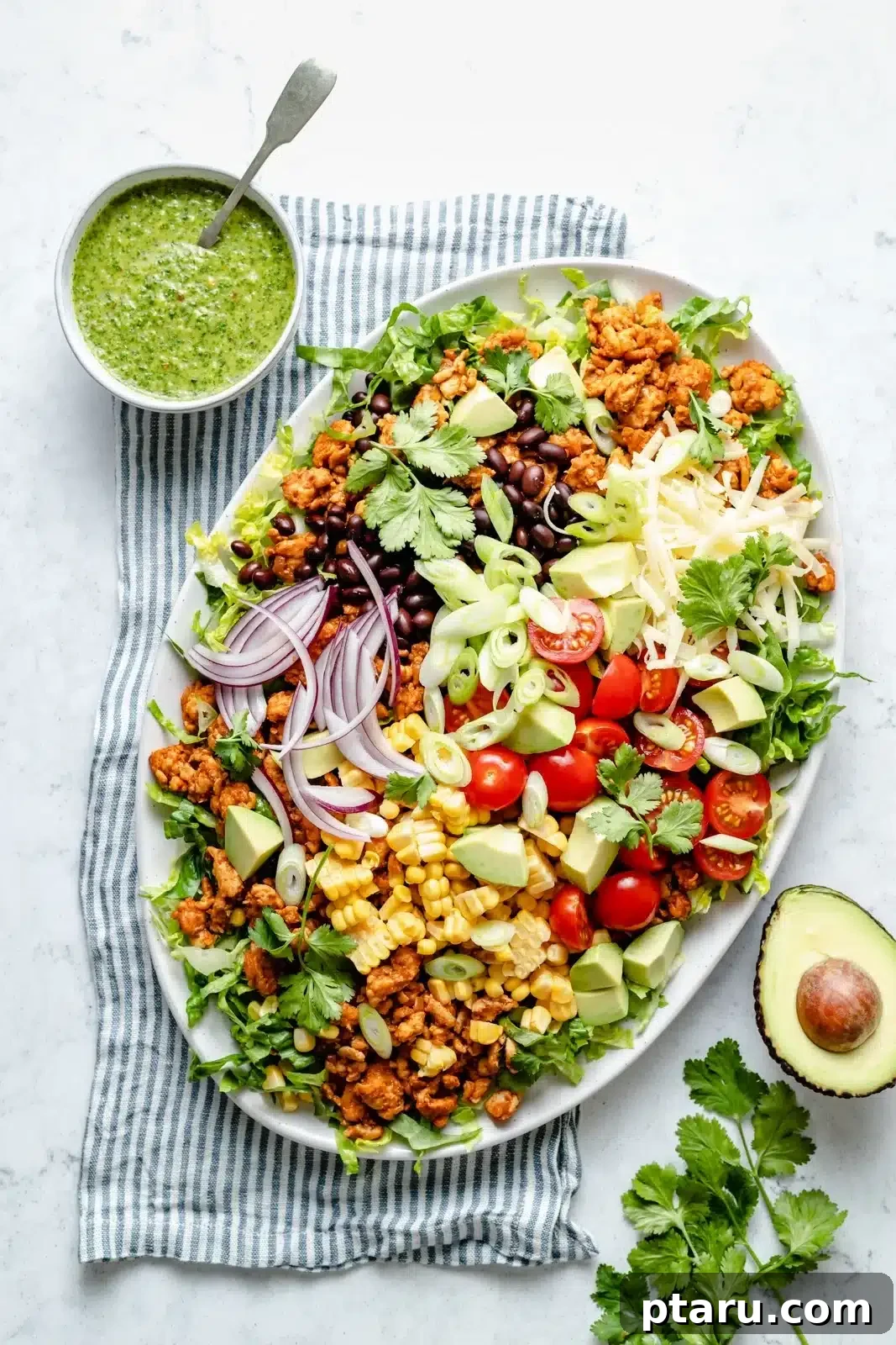 Fast and Healthy Ground Chicken Meals 39 Chicken Taco Salad