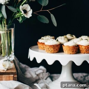 Delicious Spiced Parsnip Cupcakes with Cream Cheese Frosting