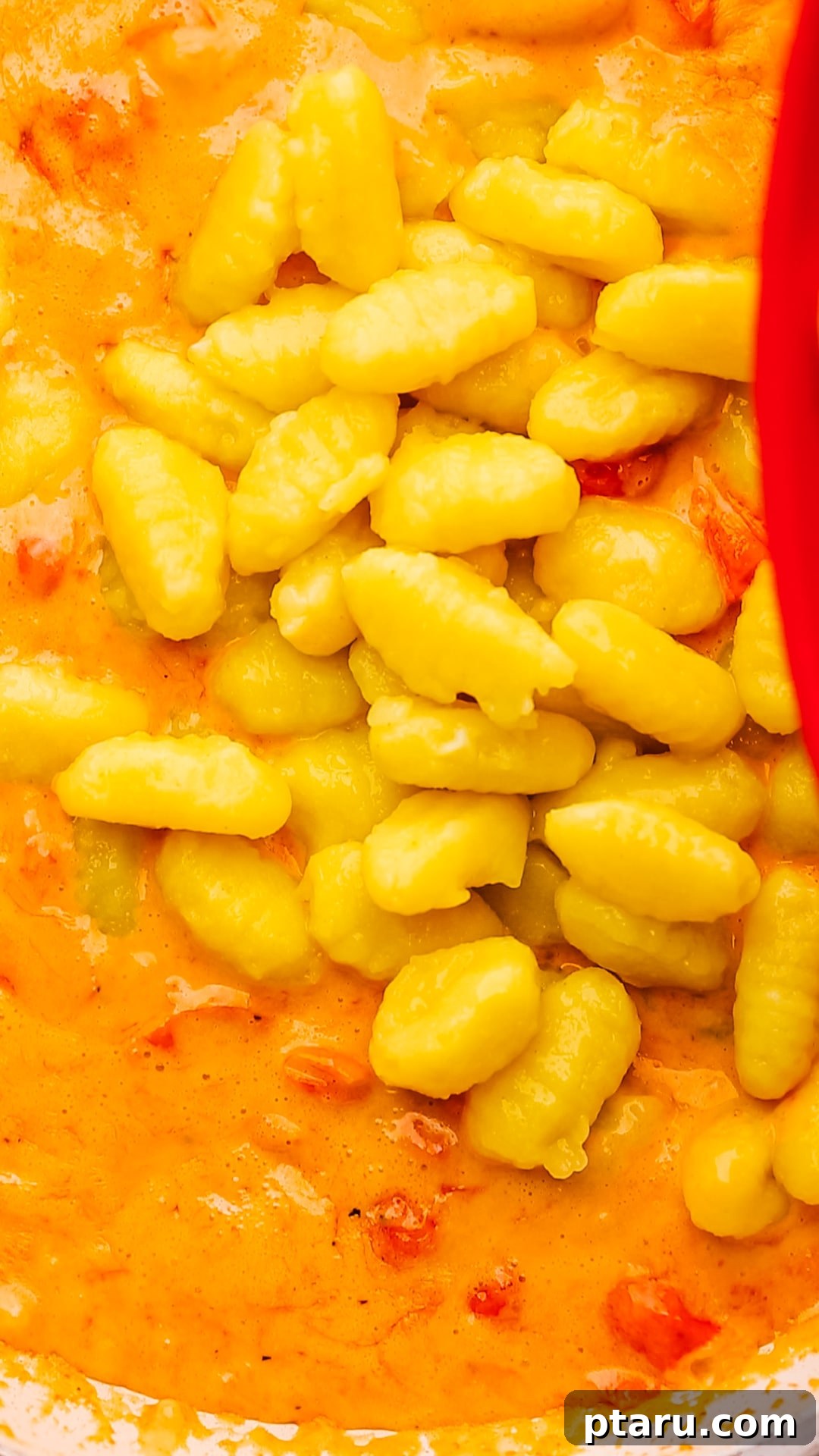 Effortless Gnocchi Sauce A Crowd Pleaser 9 combining sauce and gnocchi