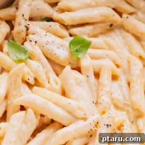 The Easy Penne Alfredo You'll Make Every Week 9 Alfredo Sauce with Penne Pasta in Sauce Pan