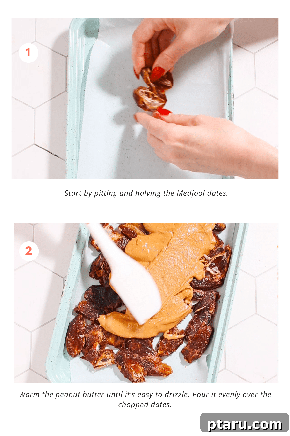 Easy Chocolate Date Bark A Viral TikTok Sensation 4 date bark steps