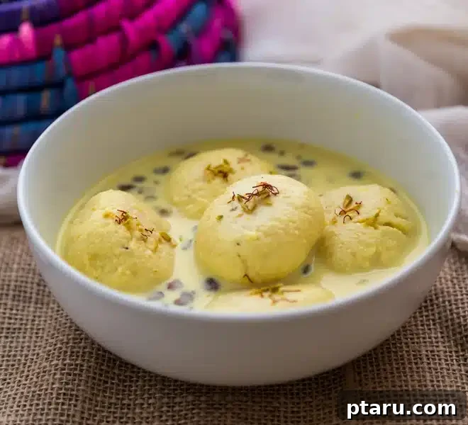 Easy Indian Desserts and Sweets: Crowd-Pleasing Showstoppers 17 Delicate Rasmalai, soft paneer patties soaked in a rich, thickened saffron and cardamom milk.