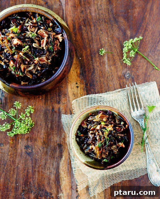 Your Ultimate Guide to Salmon Side Dishes 24 A healthy and visually appealing Wild Rice Salad.
