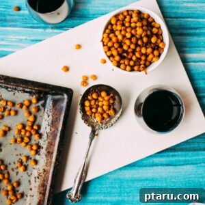 Crispy Spiced Roasted Chickpeas