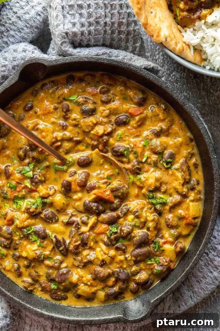 Vibrant Indian Vegetarian Dinner Ideas 17 Black Bean Curry
