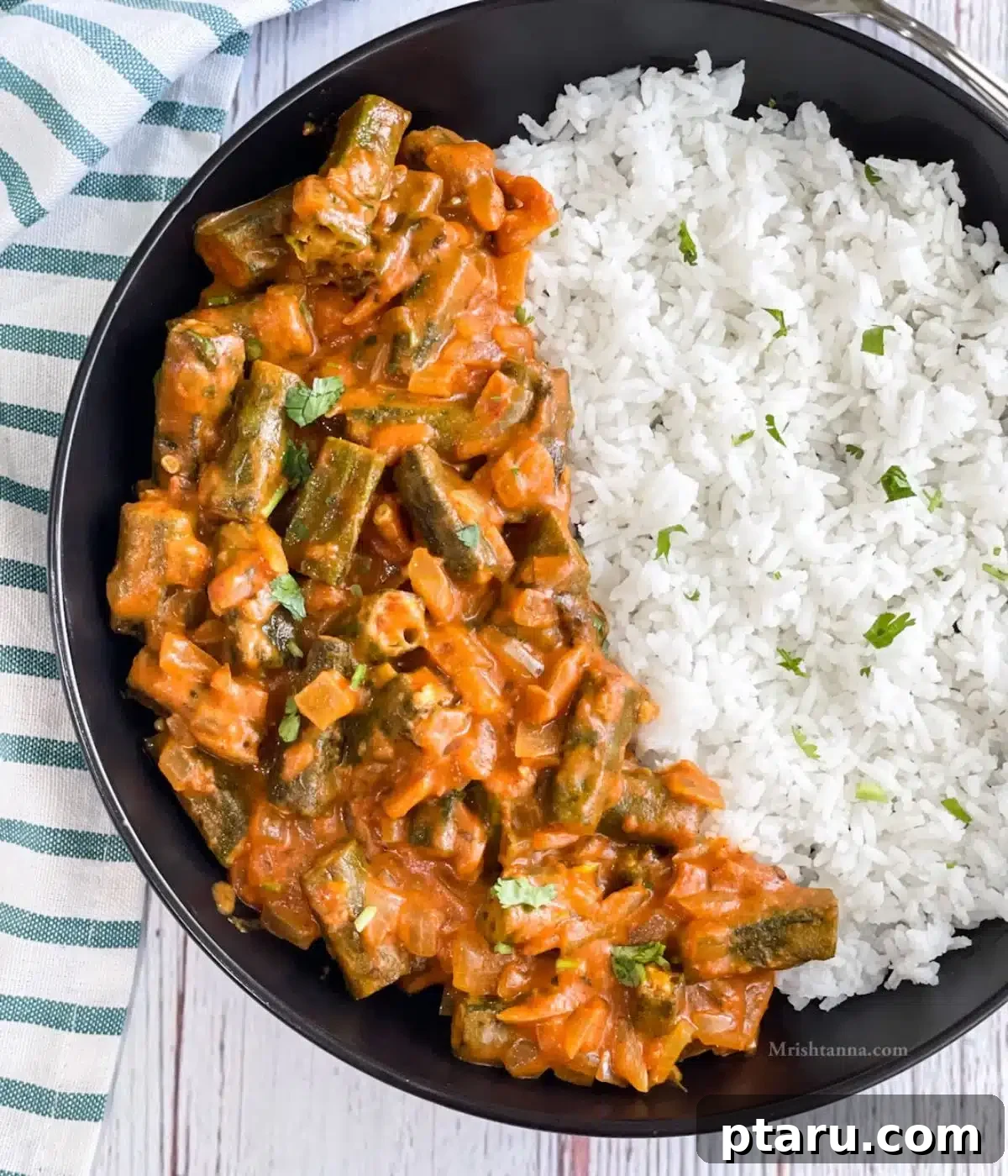 Vibrant Indian Vegetarian Dinner Ideas 19 Okra Curry