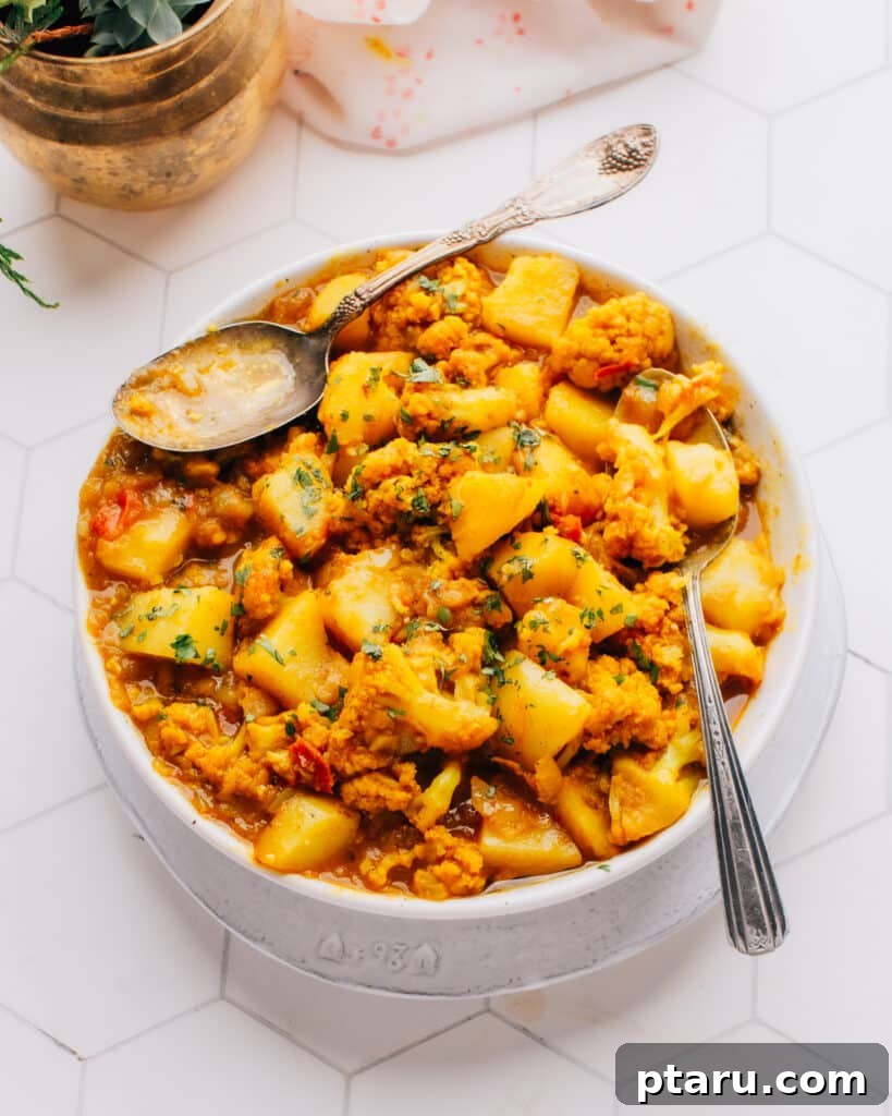 Vibrant Indian Vegetarian Dinner Ideas 9 Aloo Gobi
