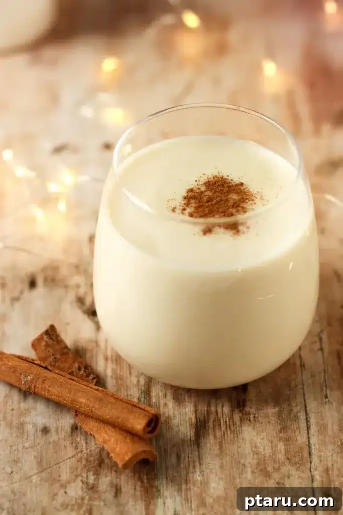 Over 25 Mexican Dessert Recipes You Must Try 18 Creamy Rompope, Mexican eggnog, garnished with cinnamon