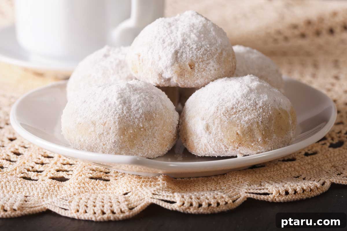 Over 25 Mexican Dessert Recipes You Must Try 9 Delicate Mexican Wedding Cookies dusted with powdered sugar