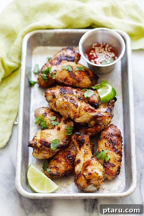 Grilled Wings Perfected 10 Crispy Recipes 5 Light and fresh Lemongrass Chicken Wings.