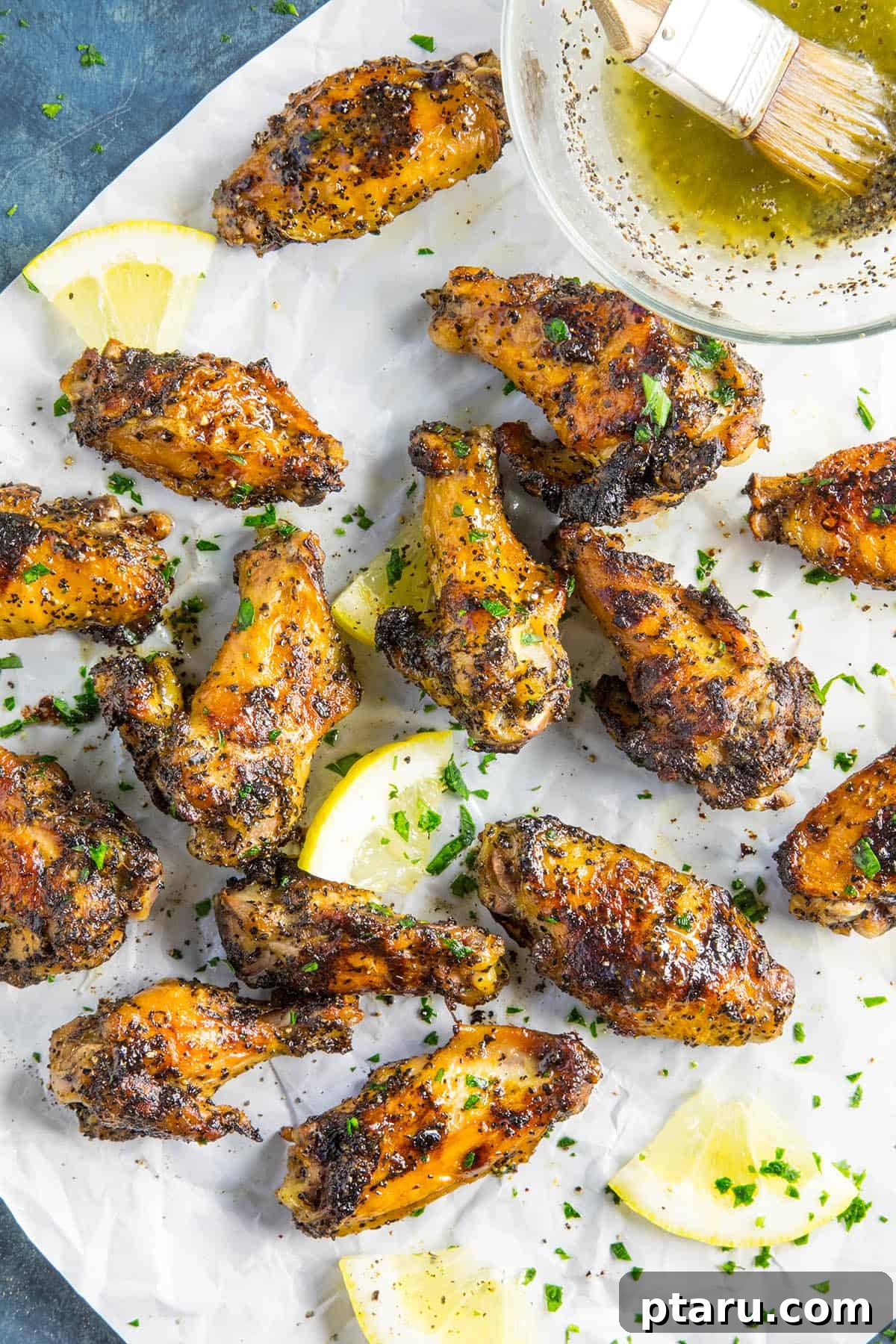 Grilled Wings Perfected 10 Crispy Recipes 10 Bright and peppery Lemony Grilled Pepper Chicken Wings.