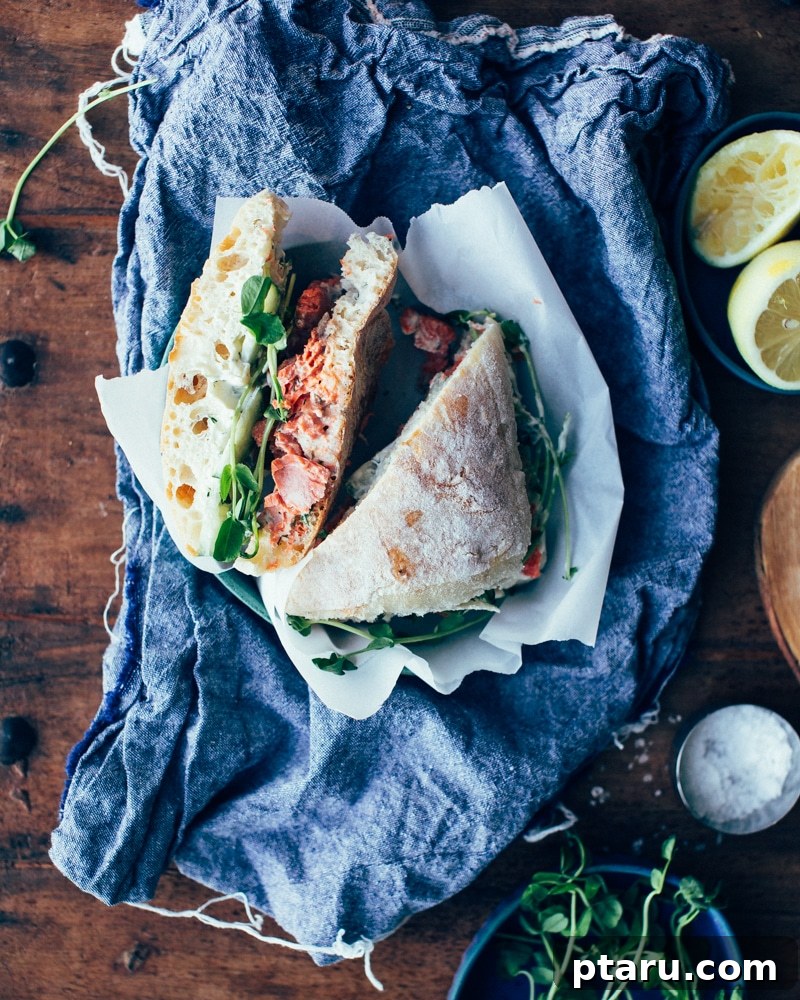 Unlock the Juiciest Salmon Recipes Expert Tips Included 9 Spring Salmon Sandwiches on Foodess-3