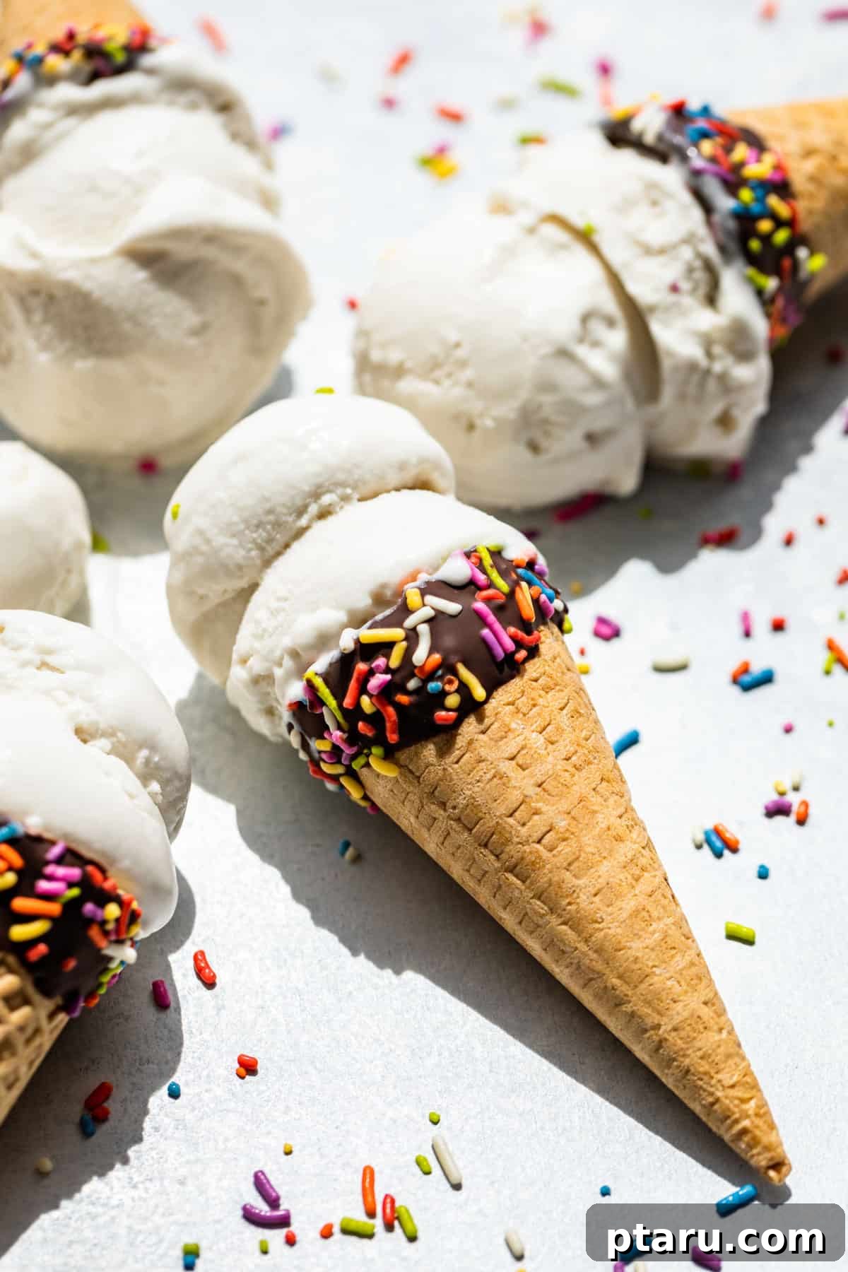 Decadent Gluten and Dairy Free Treats 16 Scoops of creamy dairy-free coconut ice cream in a bowl