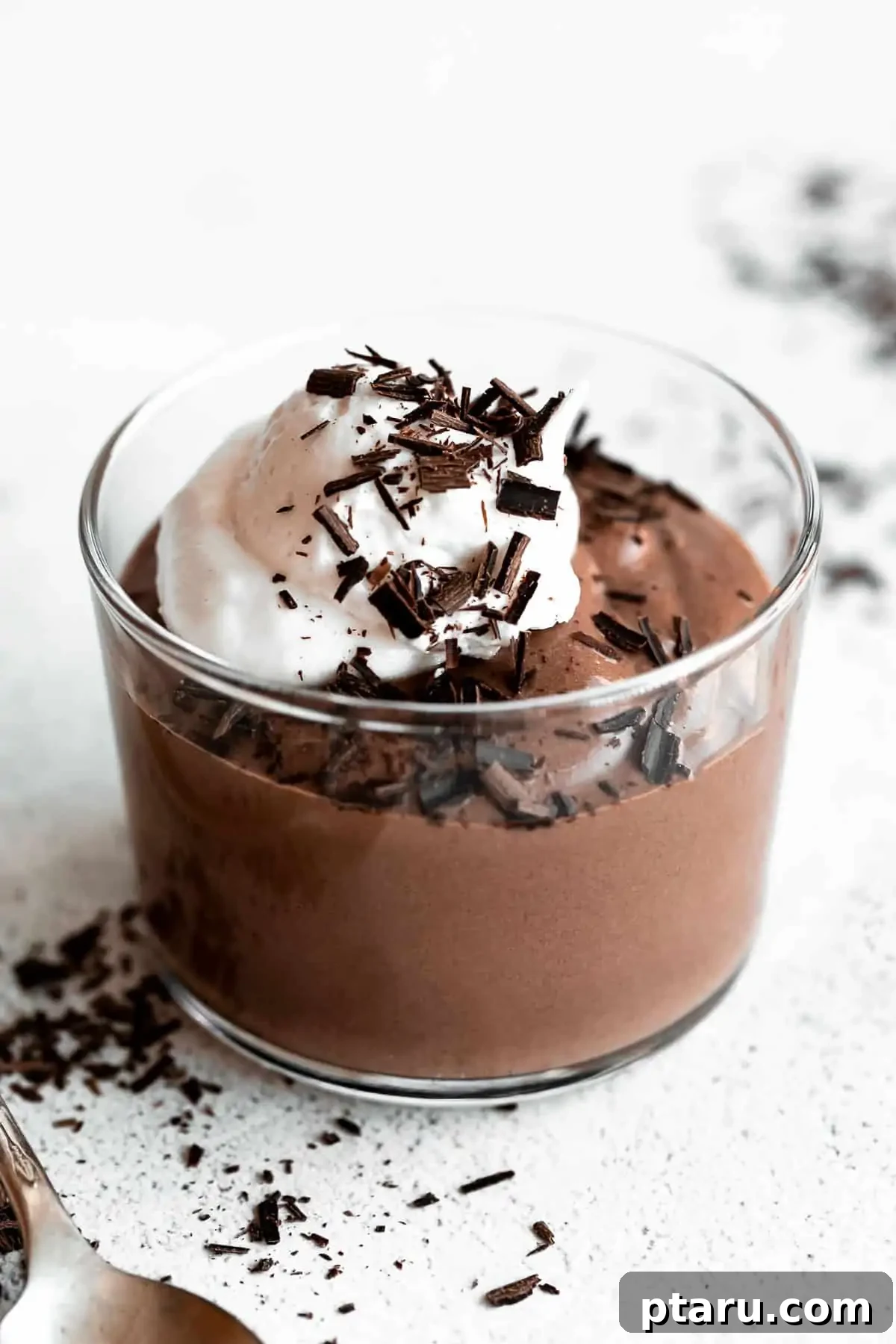 Decadent Gluten and Dairy Free Treats 10 Smooth and rich tofu chocolate pudding in a serving bowl