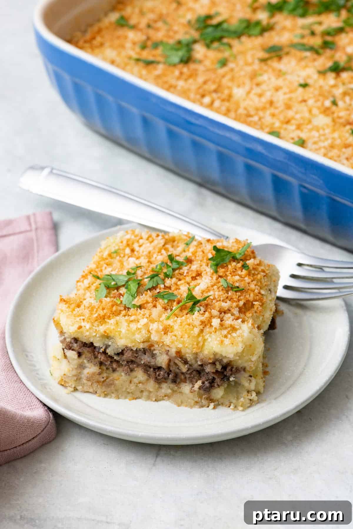 Ground Beef Casserole Recipes You Never Knew You Loved 11 Creamy Lebanese Potato Soufflé (Batata Soufflé) with ground beef.
