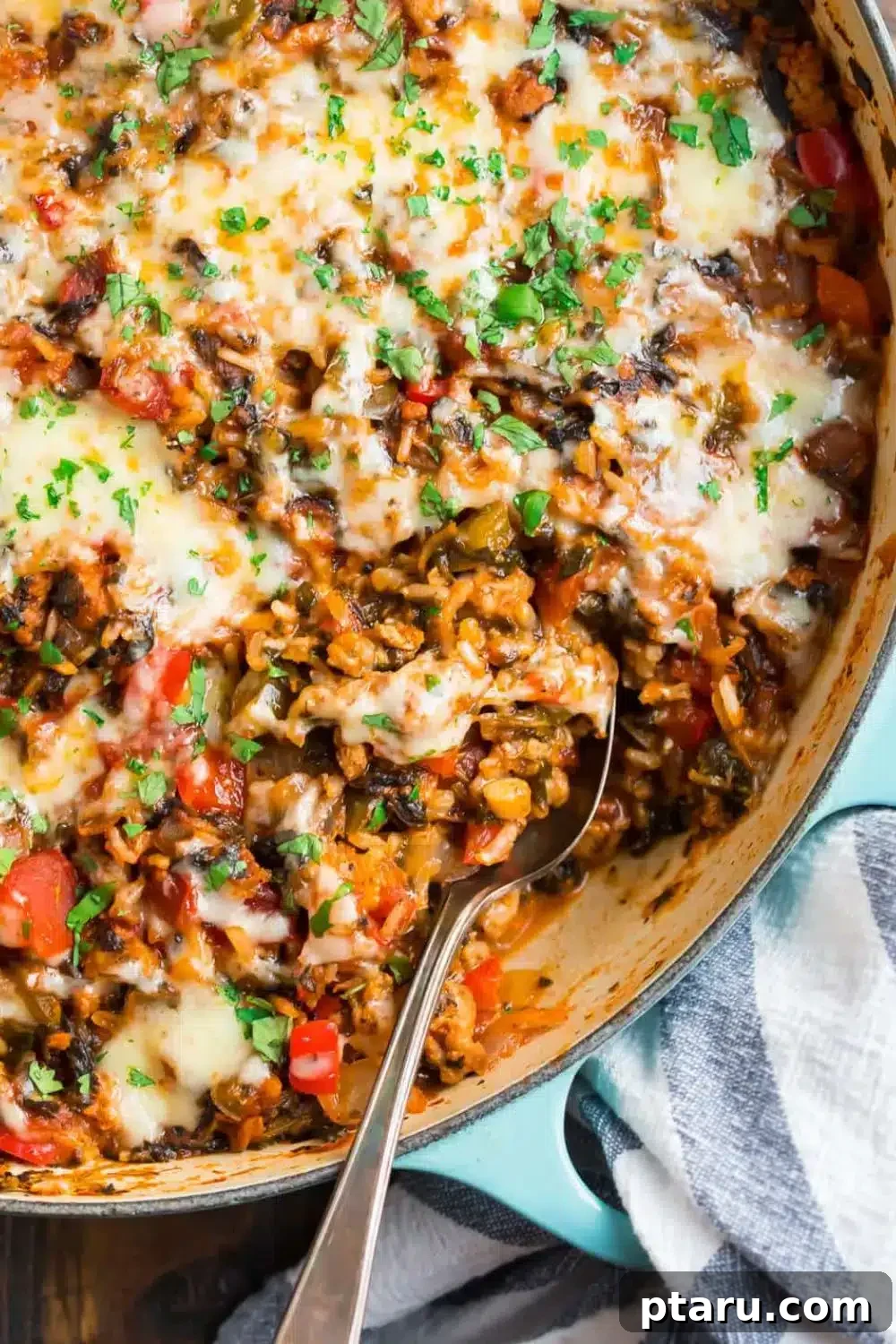 Ground Beef Casserole Recipes You Never Knew You Loved 6 Colorful Stuffed Pepper Casserole, a twist on traditional stuffed peppers.