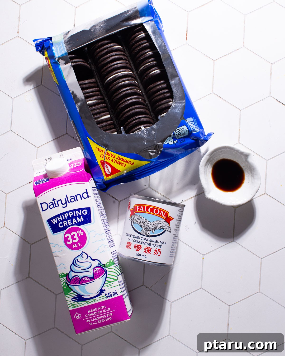 Effortless No-Churn Cookies and Cream Delight 3 Cookies and Cream Ice Cream Recipe Ingredients .