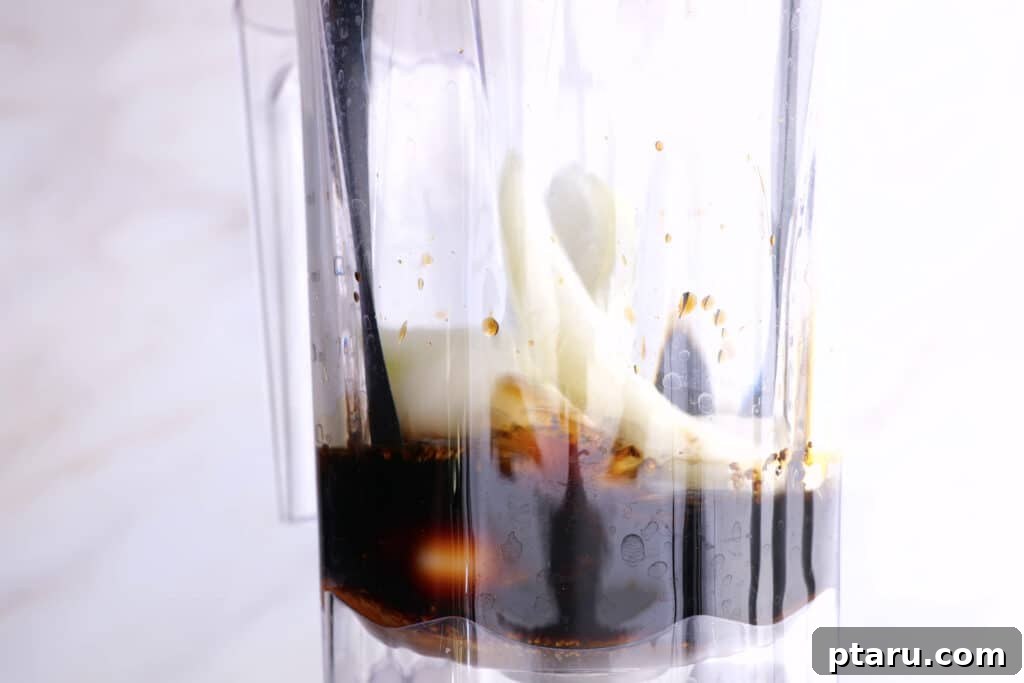 Mouthwatering Korean BBQ Short Ribs 6 Blending the marinade ingredients