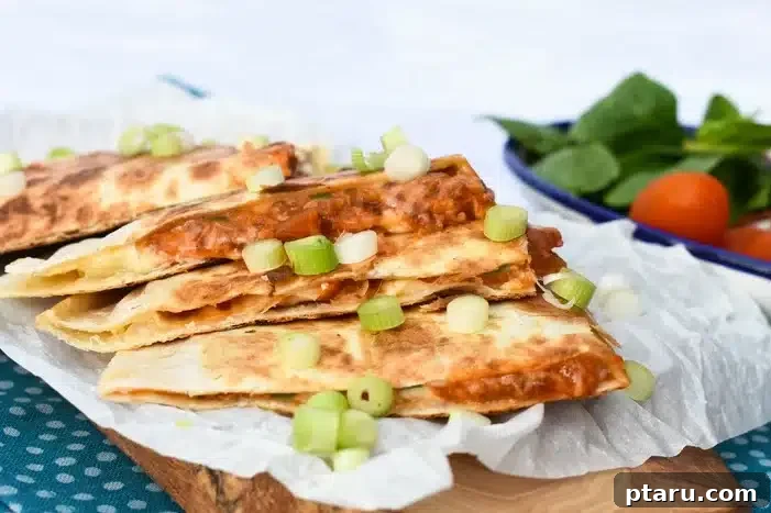 26 Hearty Meat Sauce Recipes: Delicious Dinners and Easy Leftovers 14 Bolognese Quesadillas, cheesy and flavorful.
