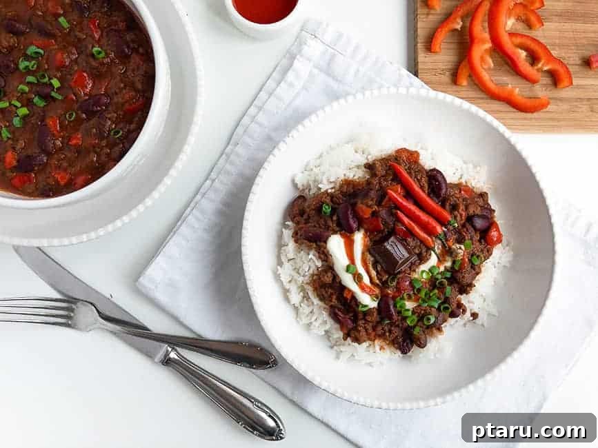 26 Hearty Meat Sauce Recipes: Delicious Dinners and Easy Leftovers 17 Leftover Bolognese Chili Con Carne, a rich and spicy dish.