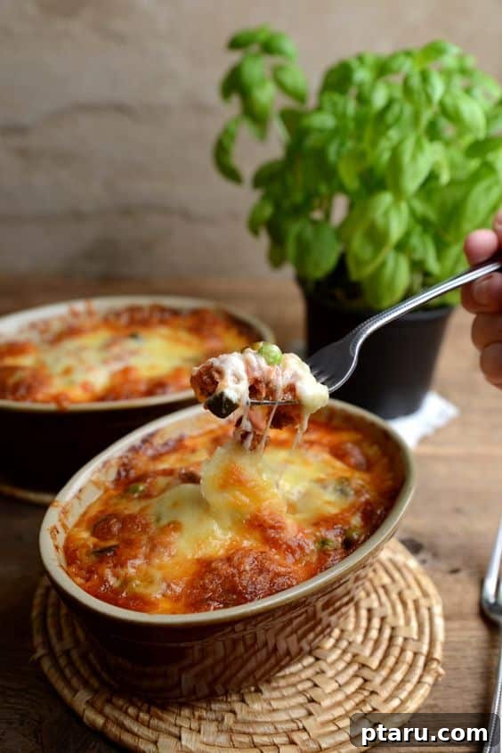 26 Hearty Meat Sauce Recipes: Delicious Dinners and Easy Leftovers 7 Bolognese Quinoa Bake, a healthy and hearty casserole.