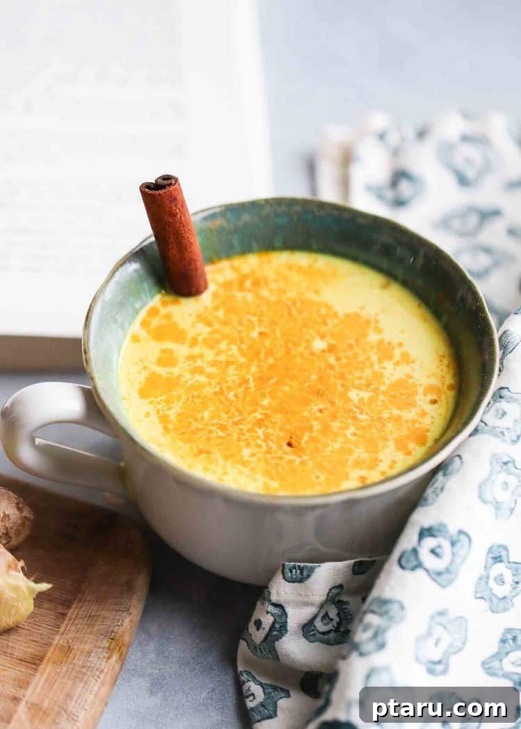 The Ultimate Guide to Indian Beverage Recipes 11 Golden Coconut Milk, also known as turmeric latte, served warm.