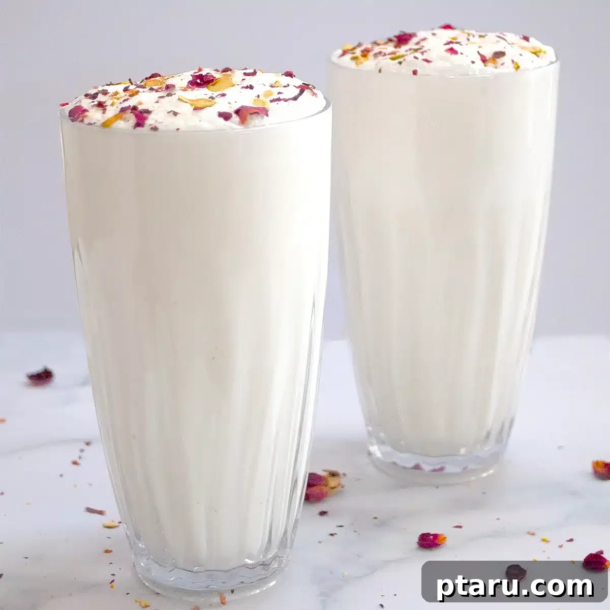 The Ultimate Guide to Indian Beverage Recipes 18 Classic Lassi with Cardamom, a simple yet delicious yogurt drink.