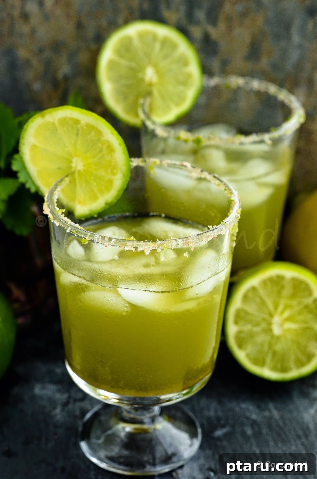 The Ultimate Guide to Indian Beverage Recipes 10 Jaljeera, a spiced Indian lemonade, served with ice and mint.
