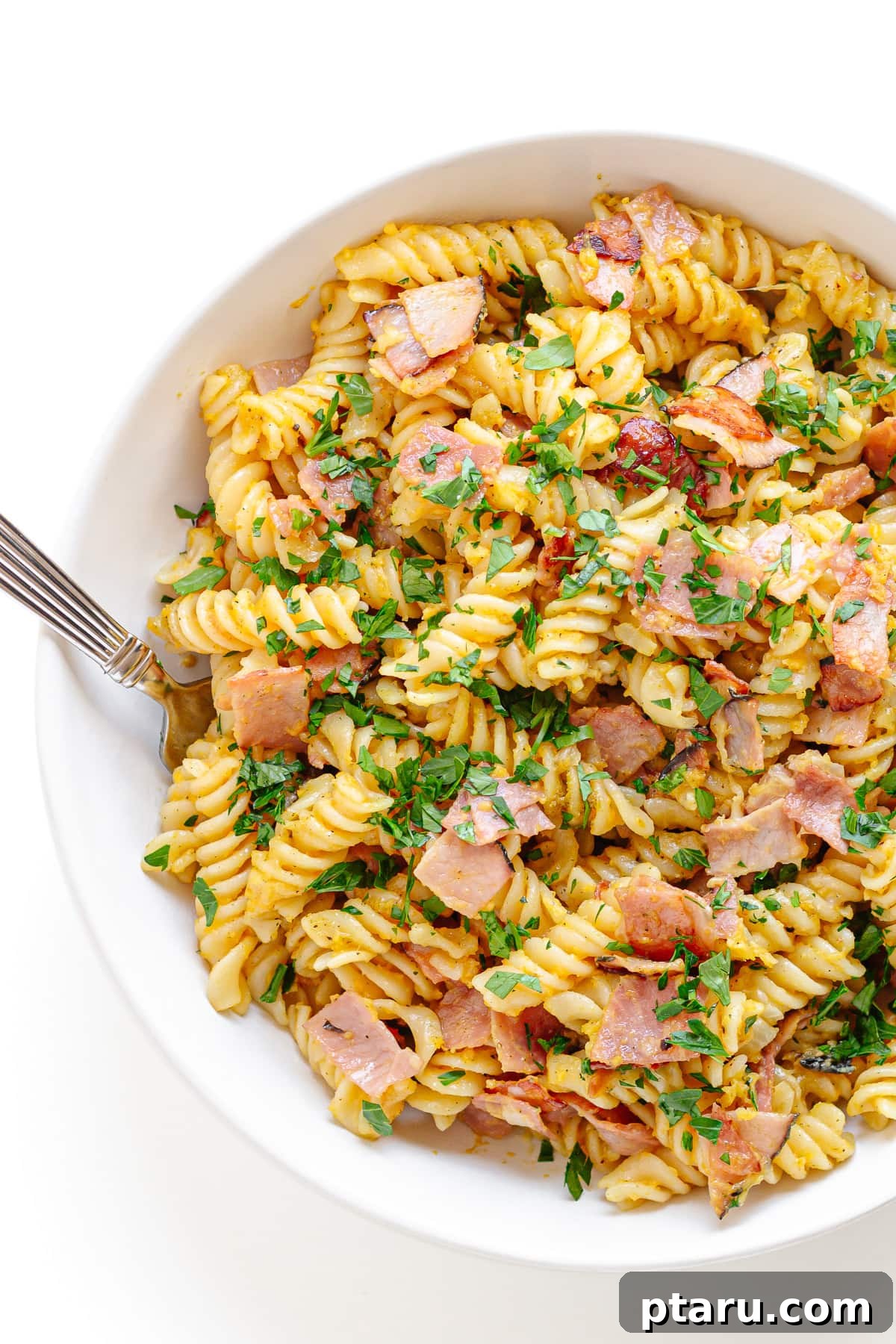 Delicious German Noodle Dishes 6 Schinkennudeln (Ham + Egg Pasta)