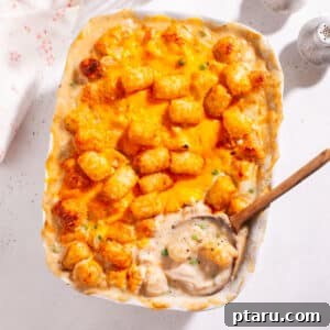 Deliciously Easy Chicken Tater Tot Casserole 10 Placeholder for recipe video