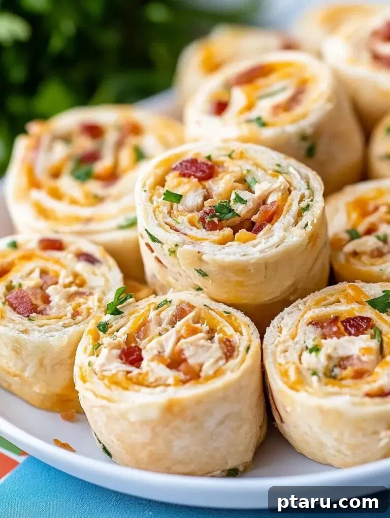 Over 40 Easy Christmas Bites Your Guests Will Devour 25 Christmas Appetizers Crack chicken pinwheels