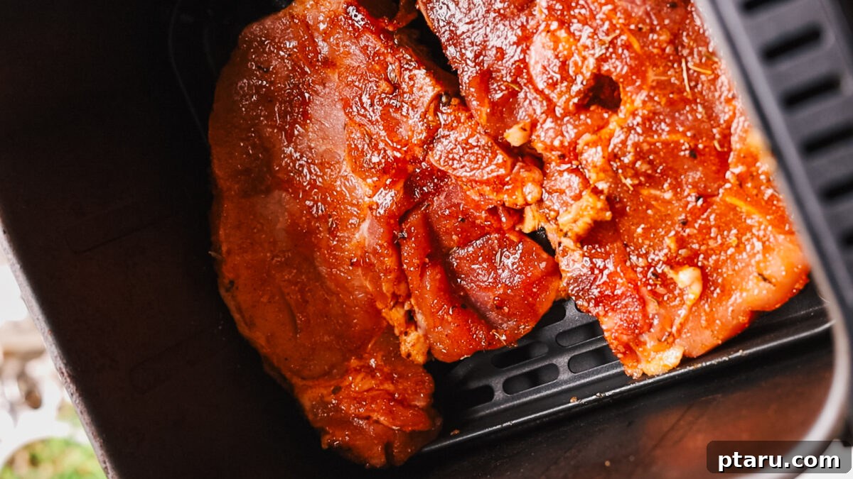 Tender Juicy Air Fryer Pork Chops Guaranteed 8 Pork chop after air frying